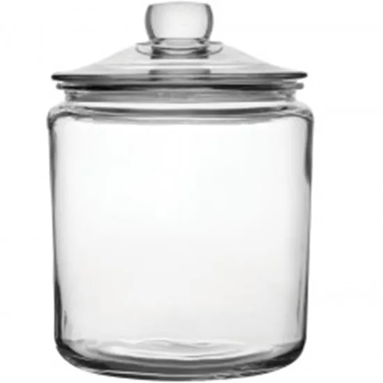 Glass Cookie Jar Big