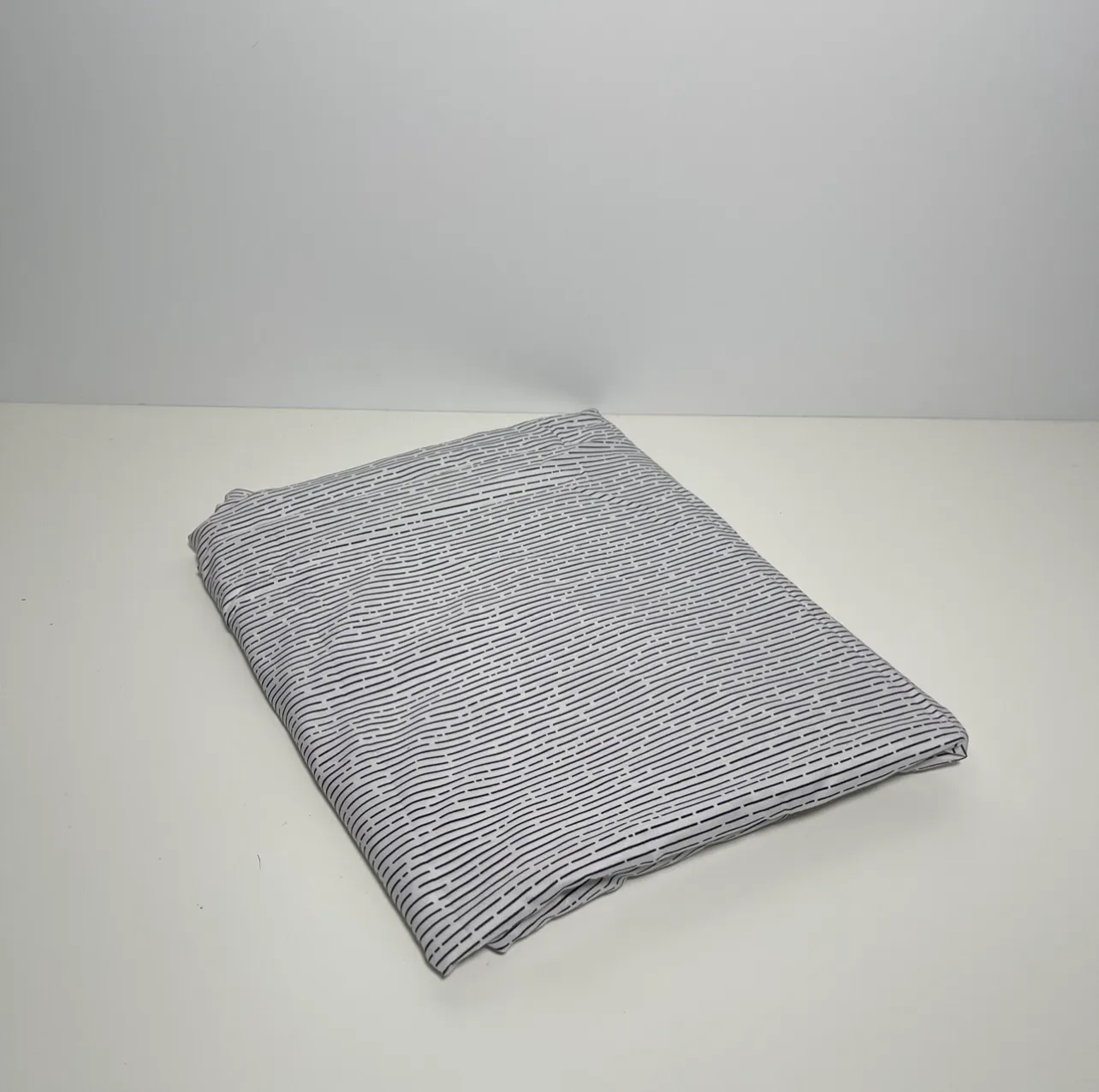 Bedding - Duvet + 2 Pillow Case - White Striped