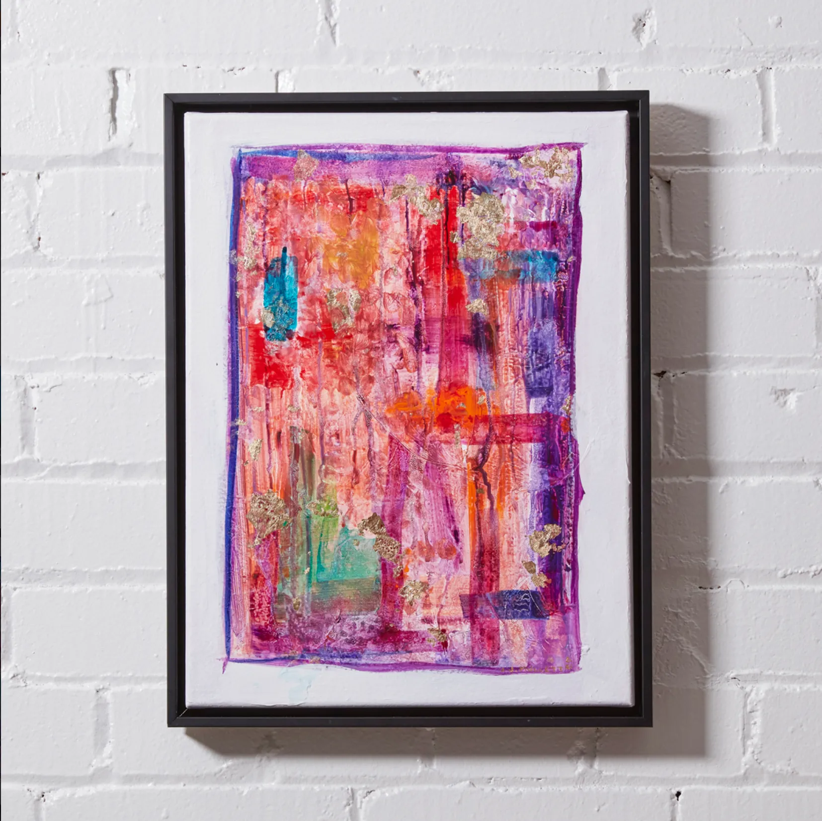 #C034 Art Canvas 12x16 - Rainbox sv1