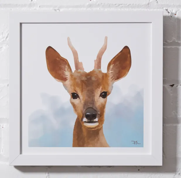 #K006 10x10 Print Framed