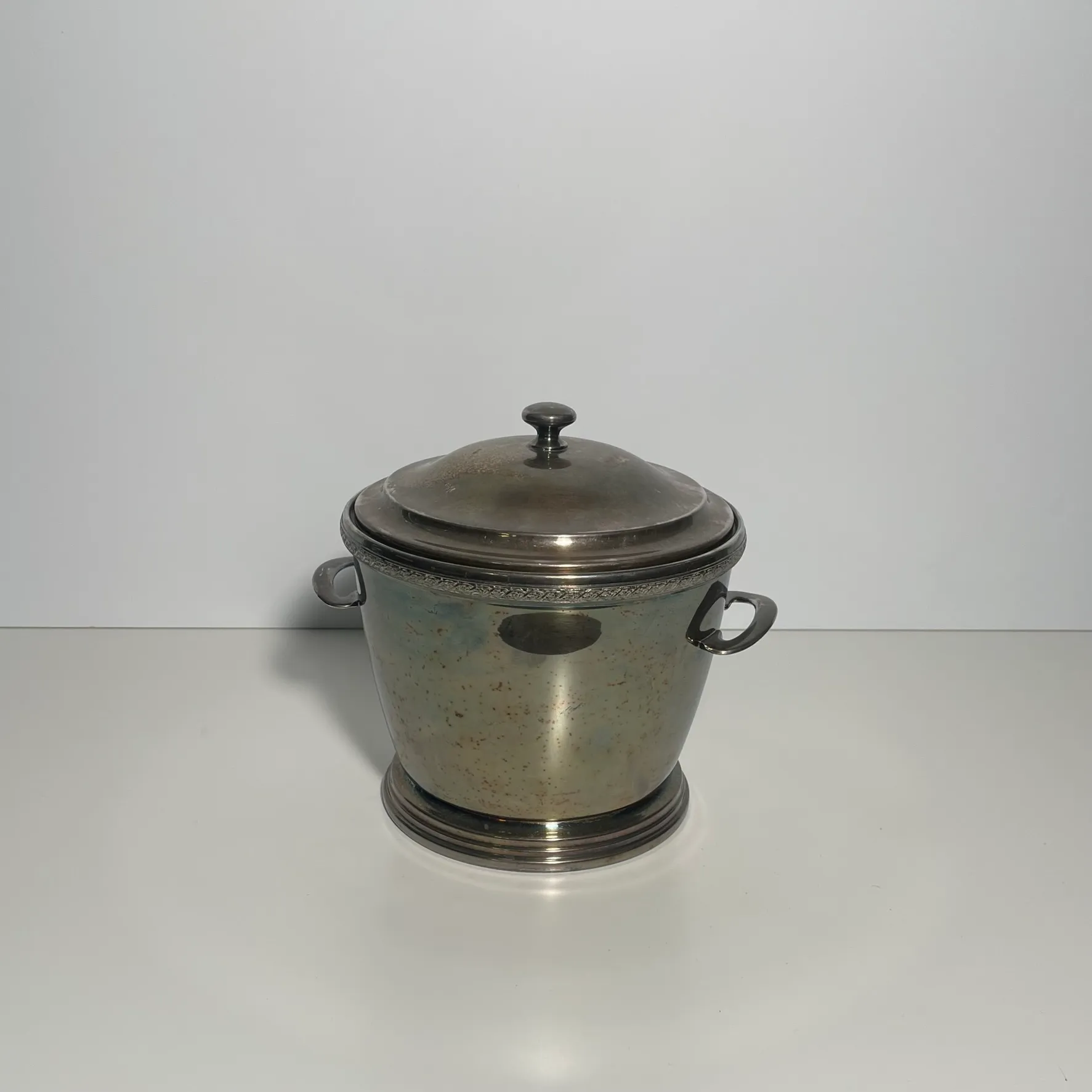 Ice Bucket - Vintage - Primrose Plate