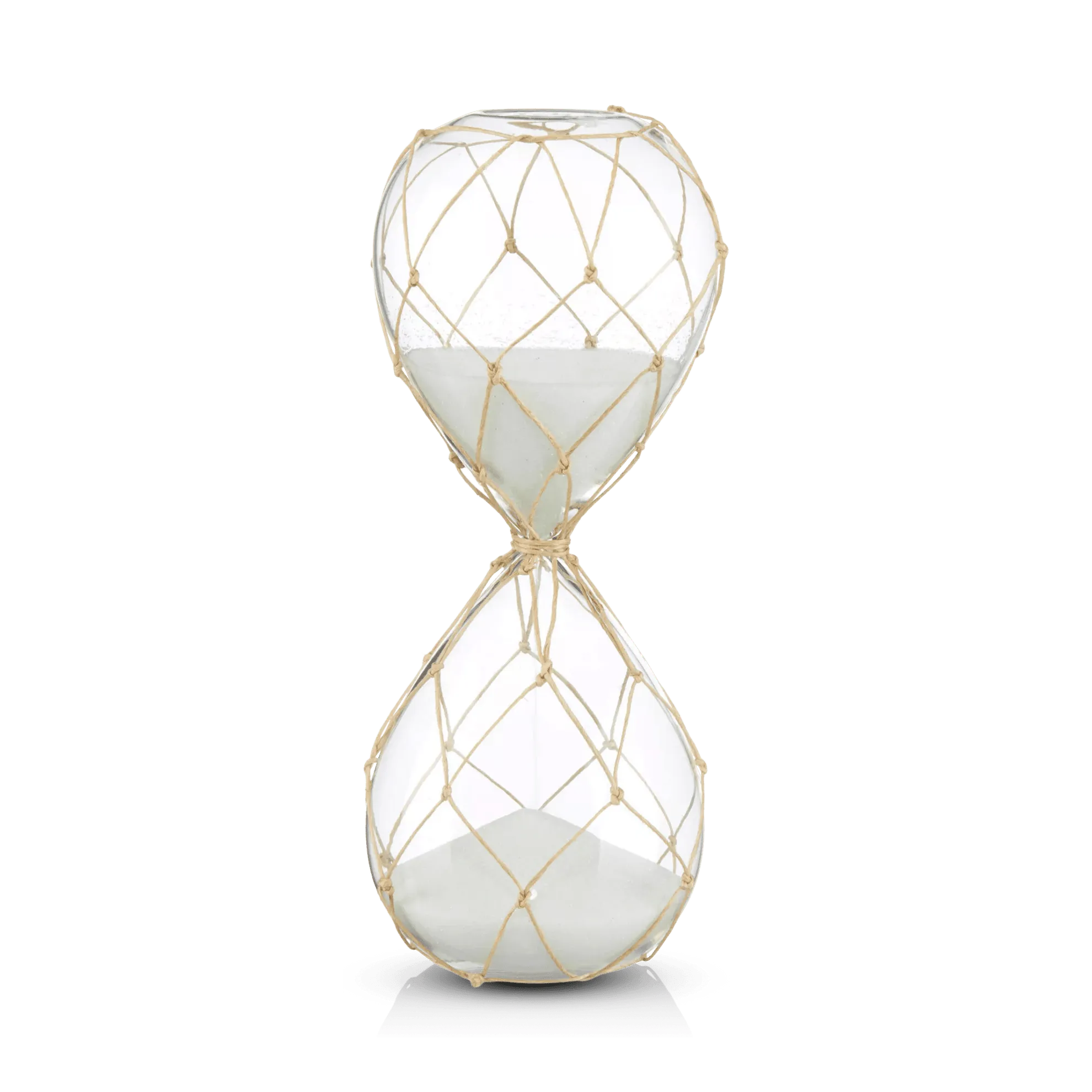 Hourglass with Rope Netting