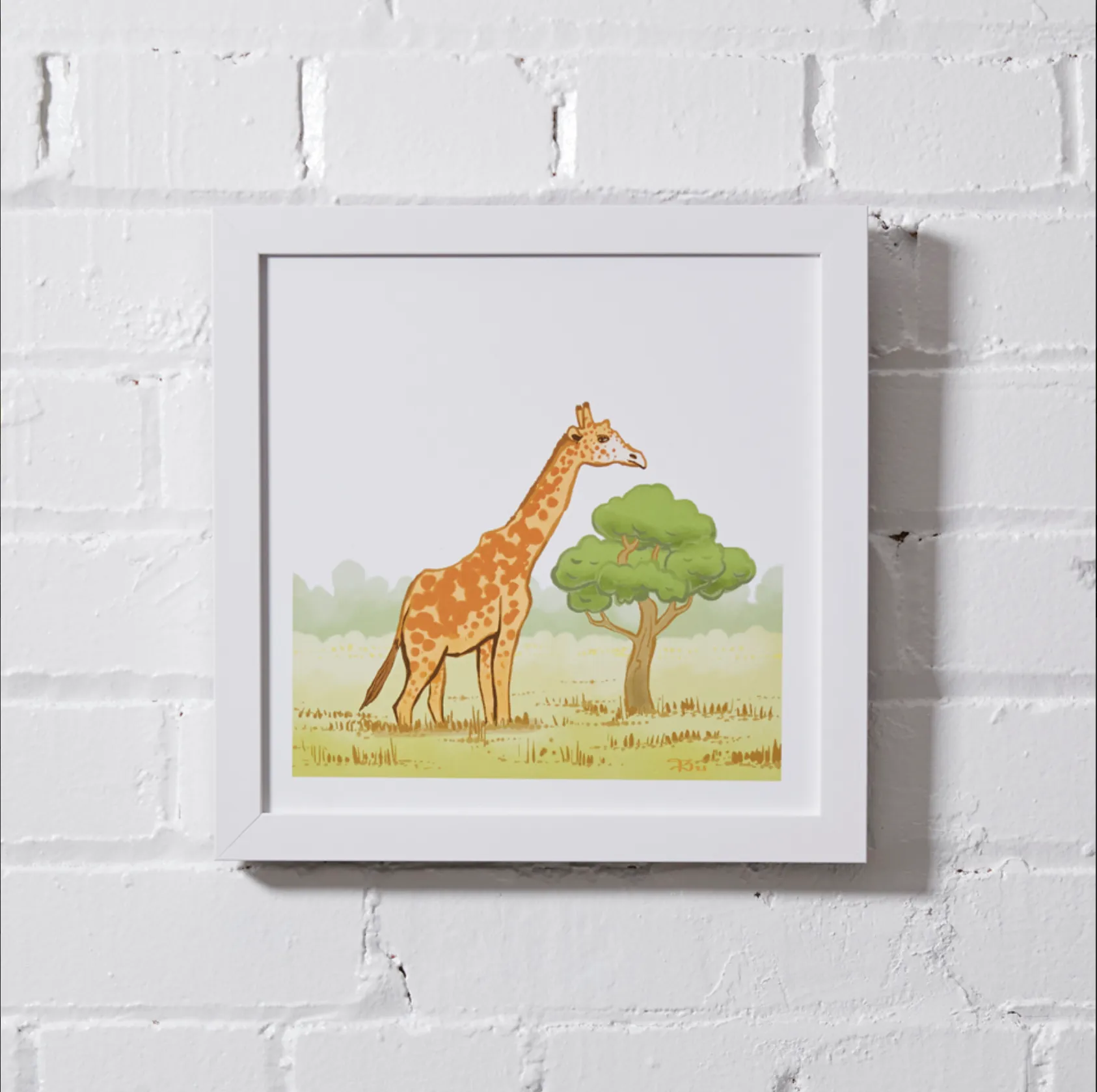 #K002 10x10 Print Framed