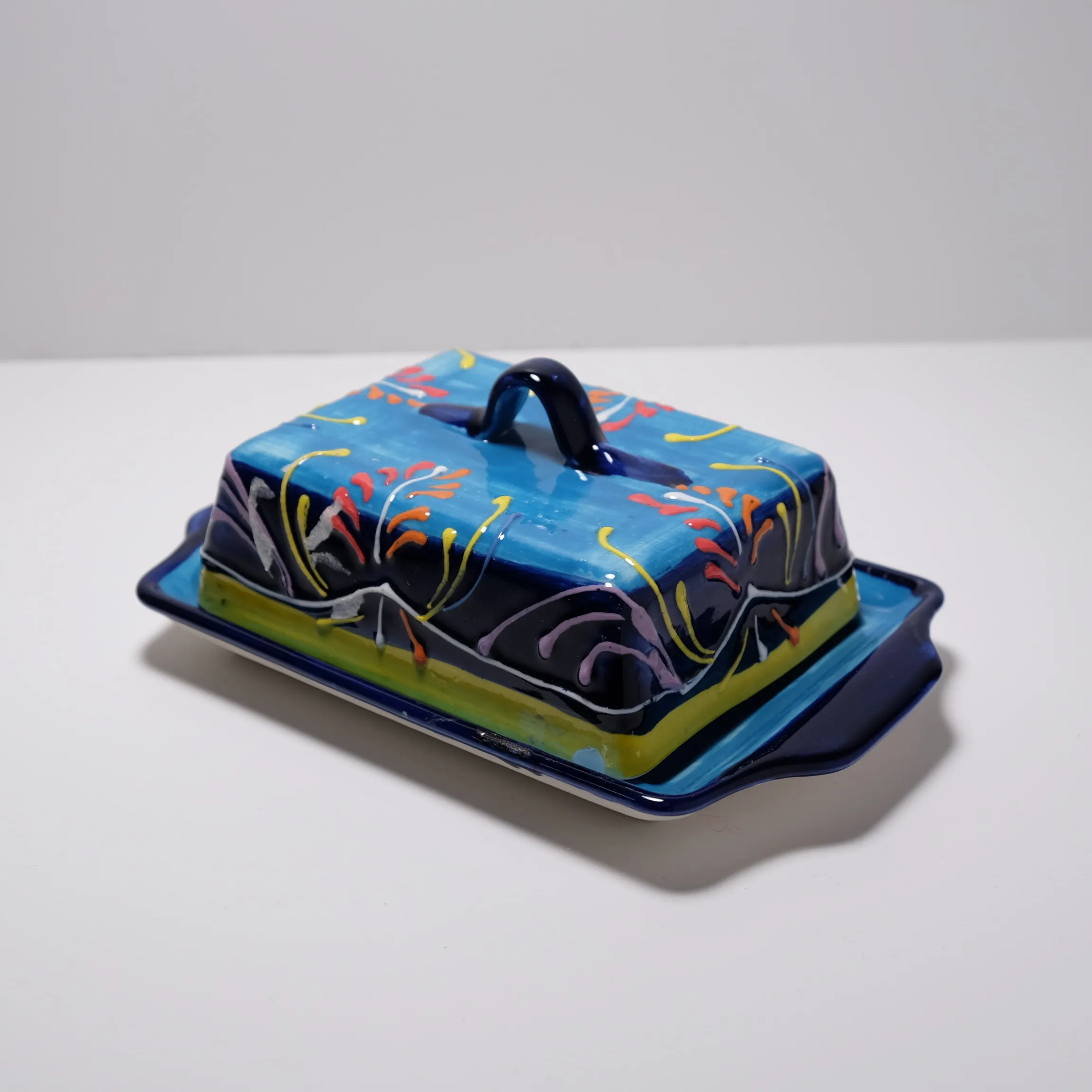 Butter Dish - Blue