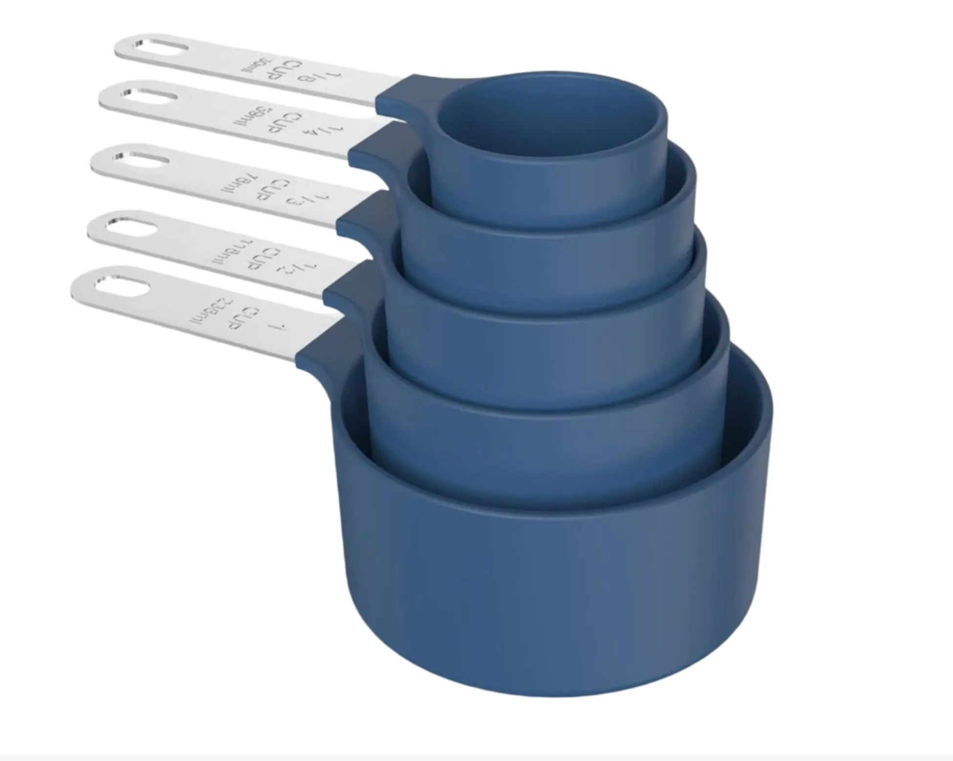 Measuring Cups 5-Piece Blue
