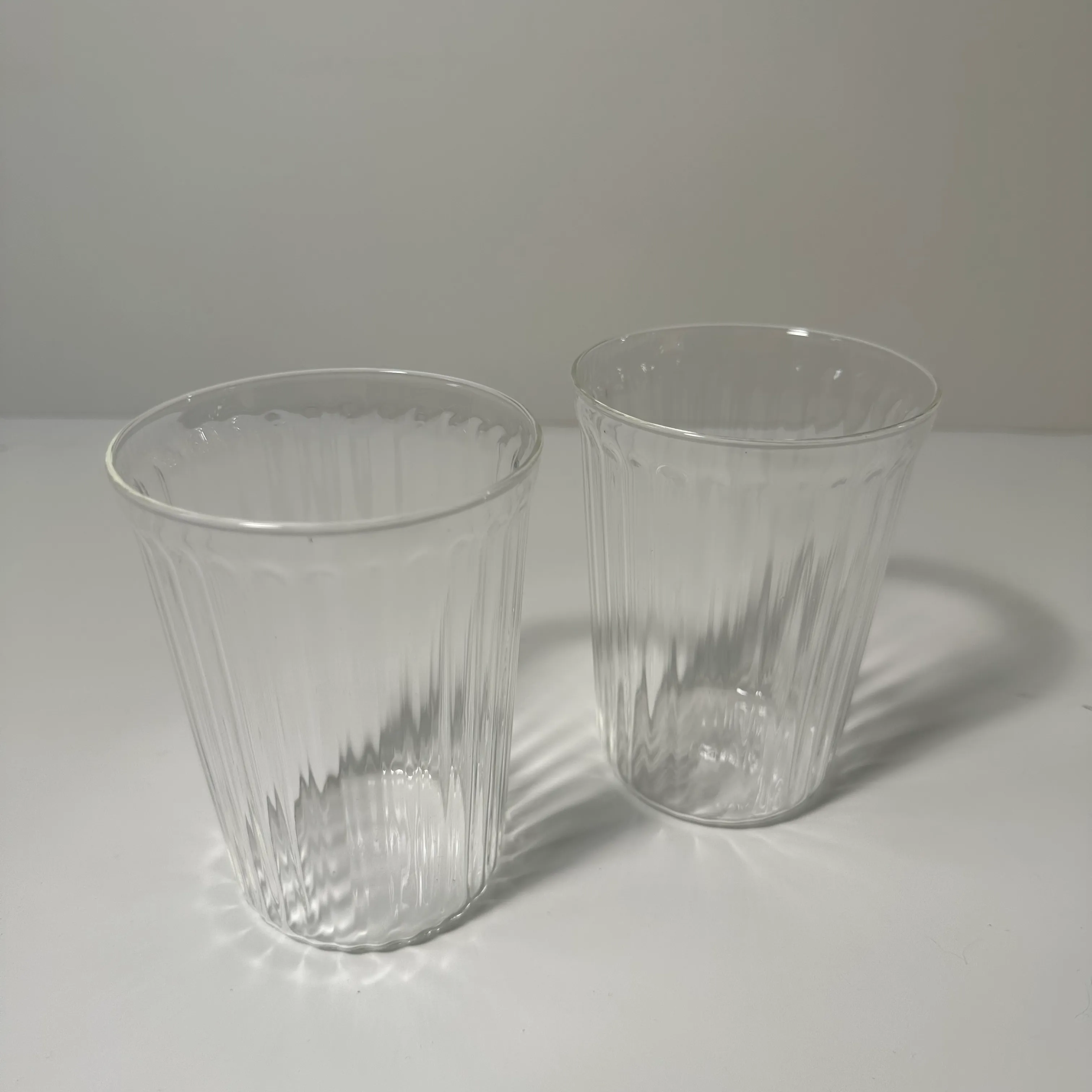 Glassware - Fine Grooved
