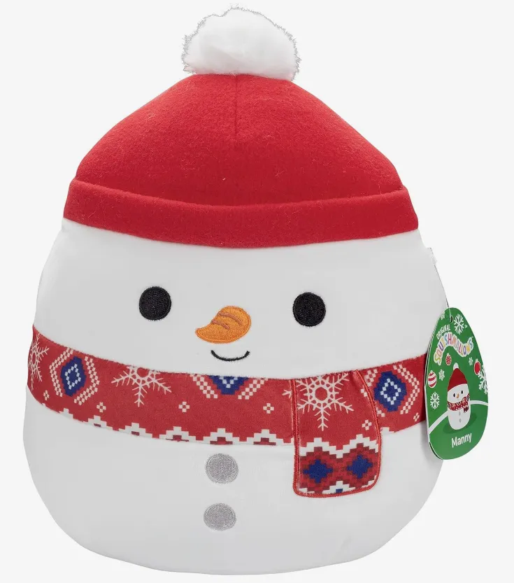 Squishmallows 10" Manny The Snowman