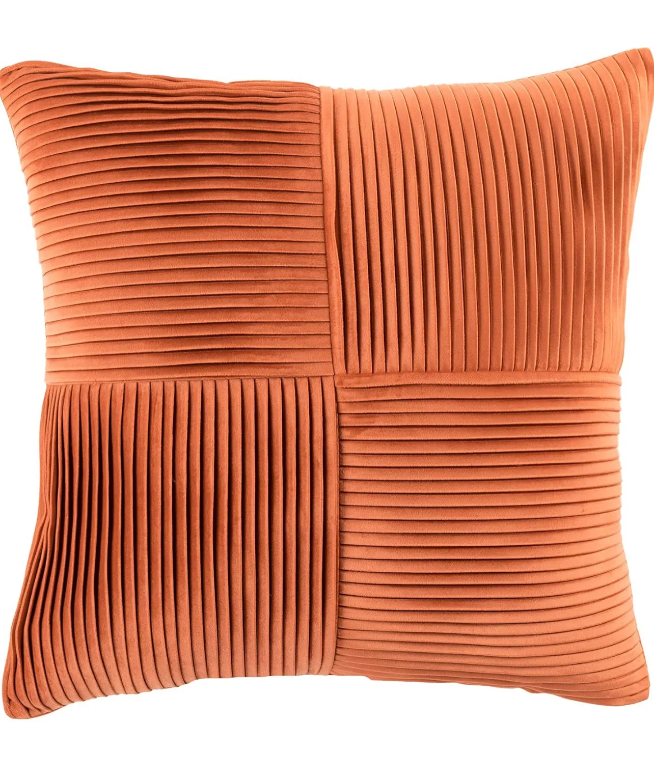 Boho Decorative Throw Pillow Rust