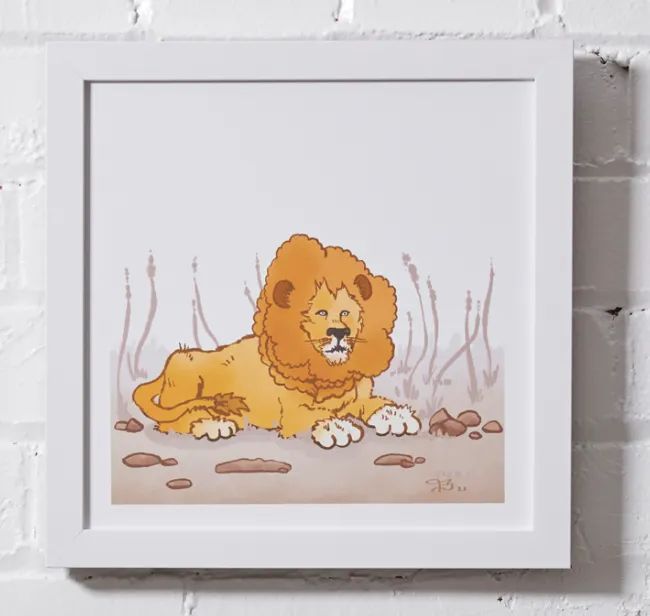 #K004 10x10 Print Framed