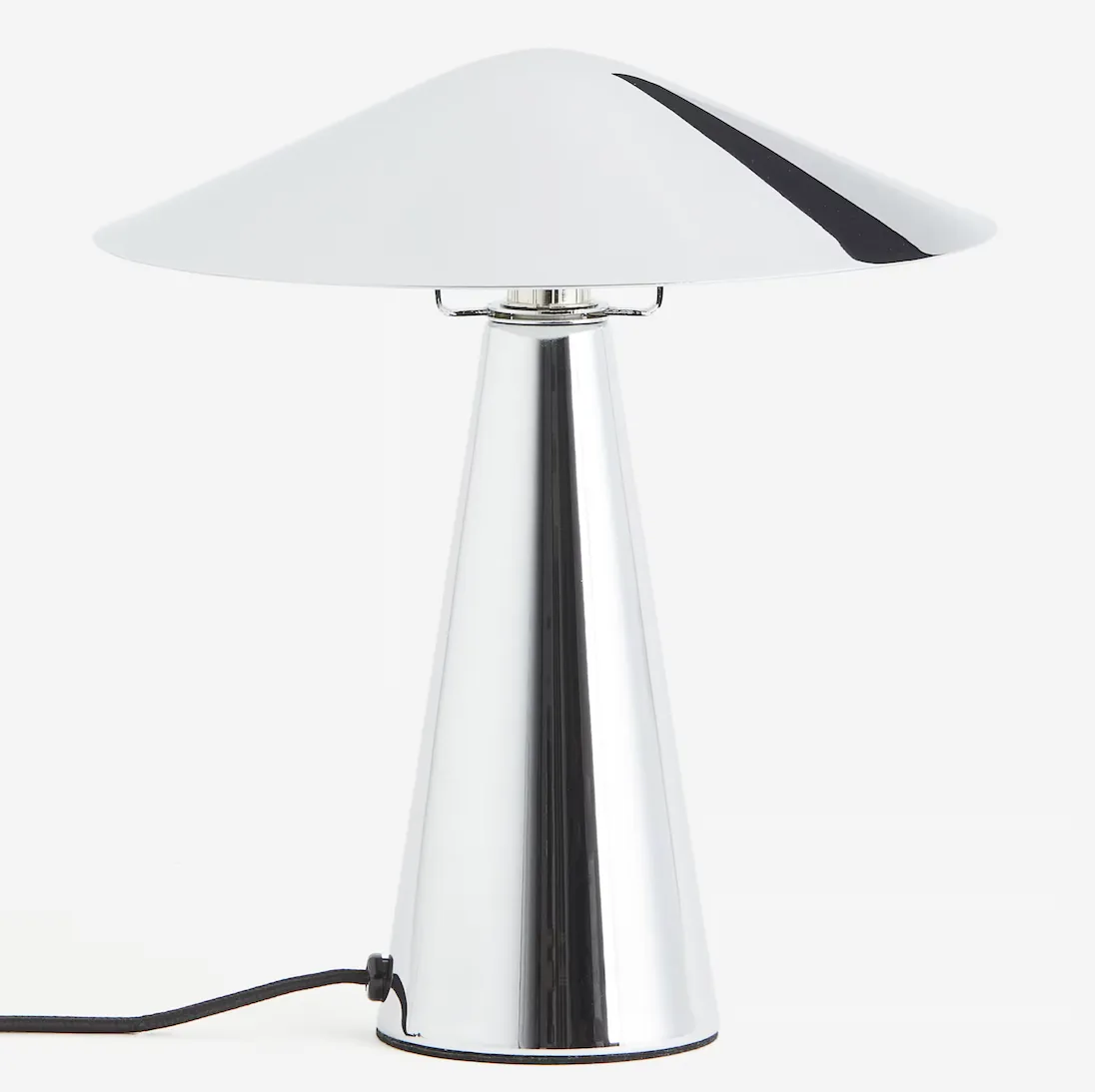 Table Lamp - SIlver metal shade