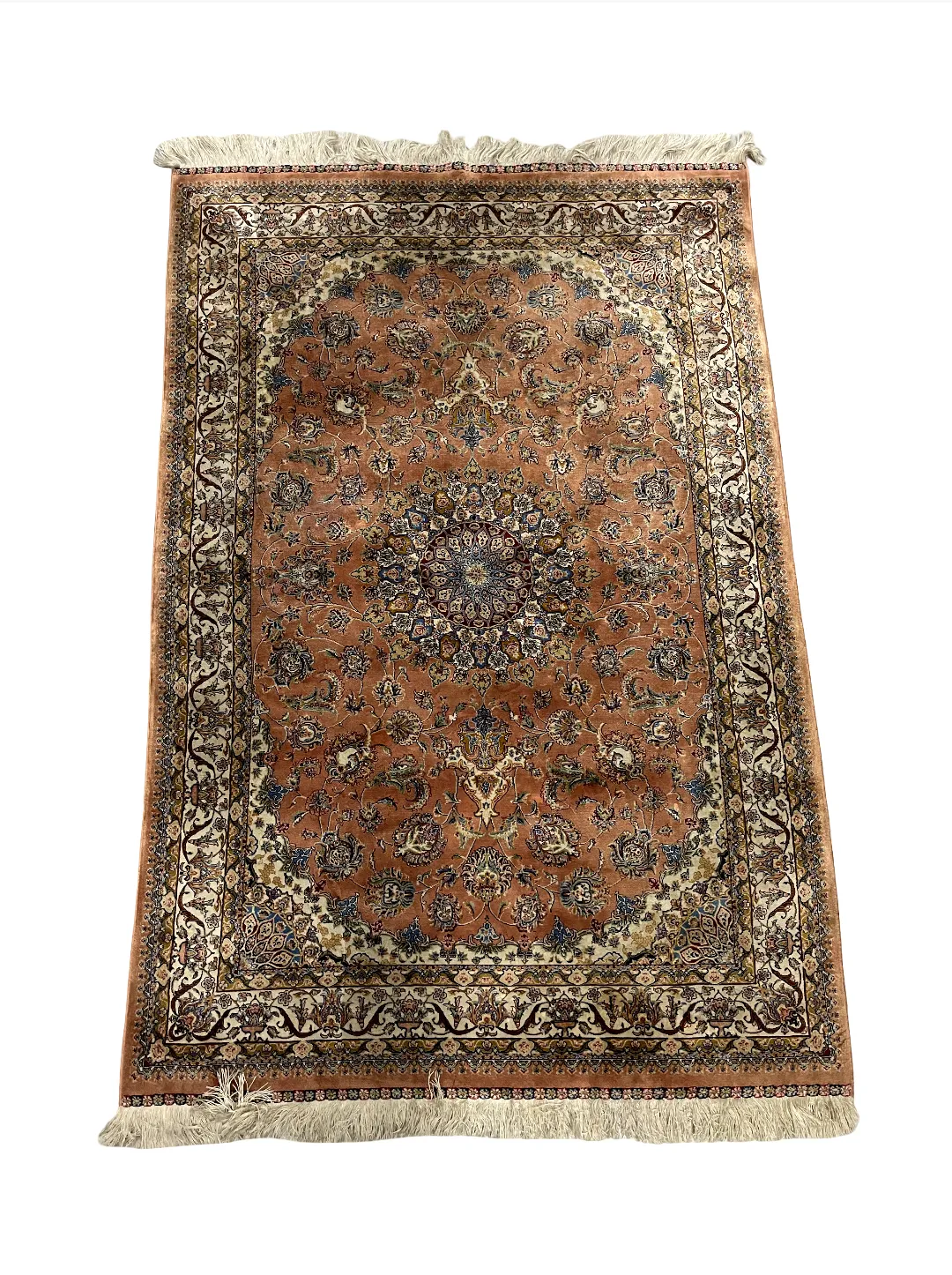 Persian Rug Orange 5’ x 3.5’