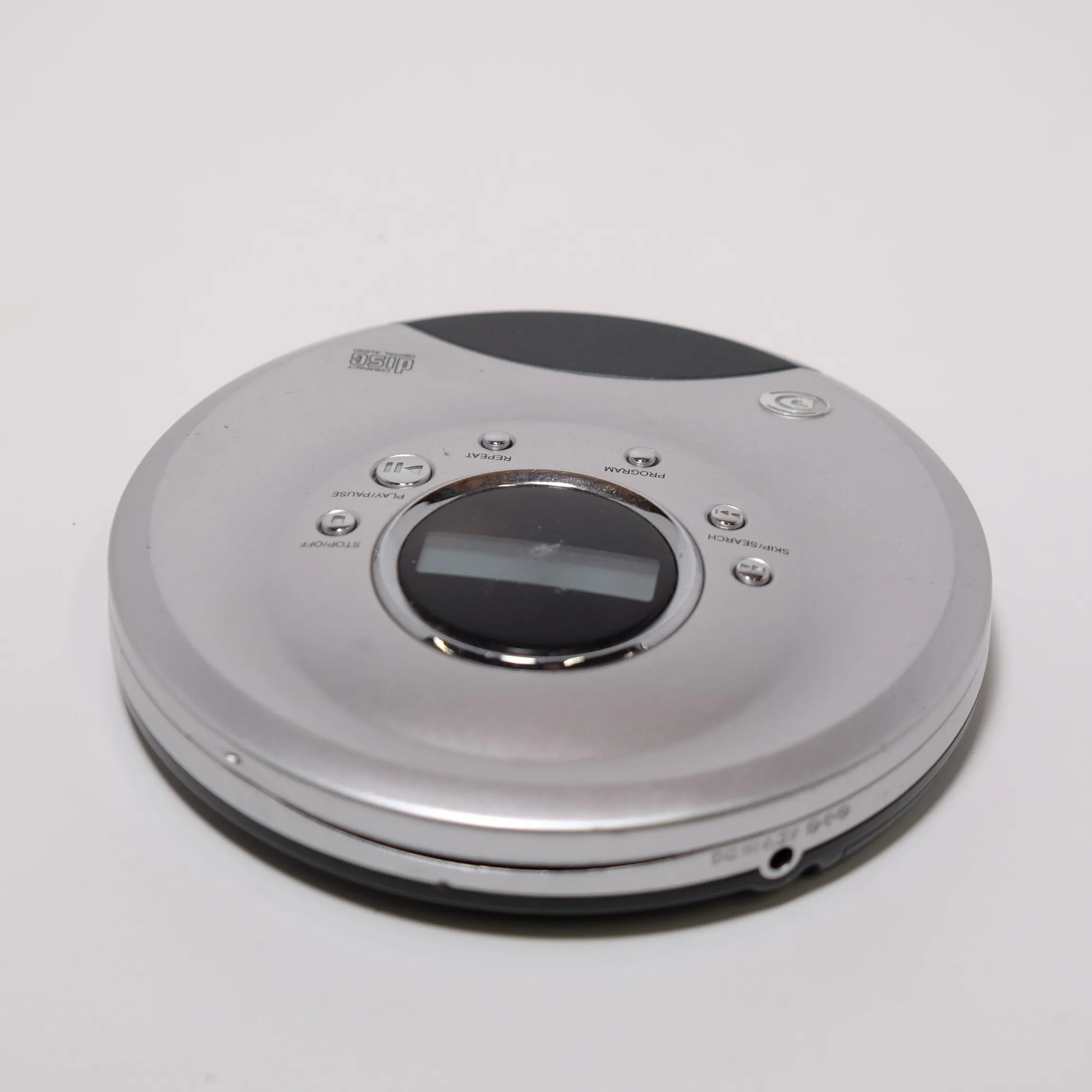 Discman Silver Modern