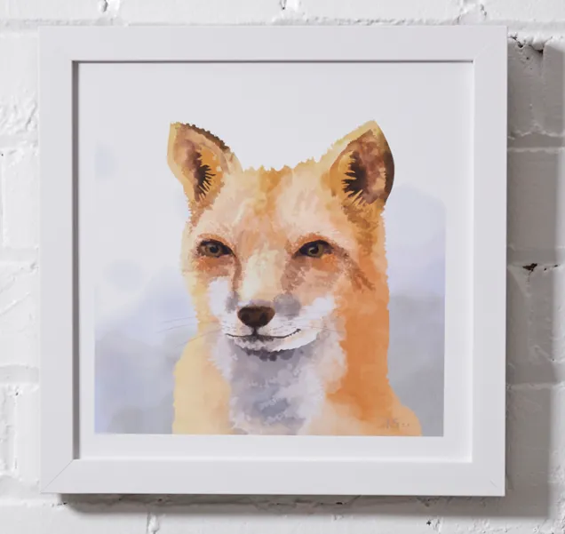 #K007 10x10 Print Framed