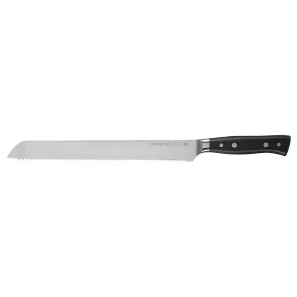 Bread Knife w/ Black Handle - 10"