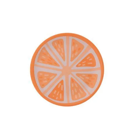 Citrus Fruit Bamboo and Melamine Salad Plate - Set of 3