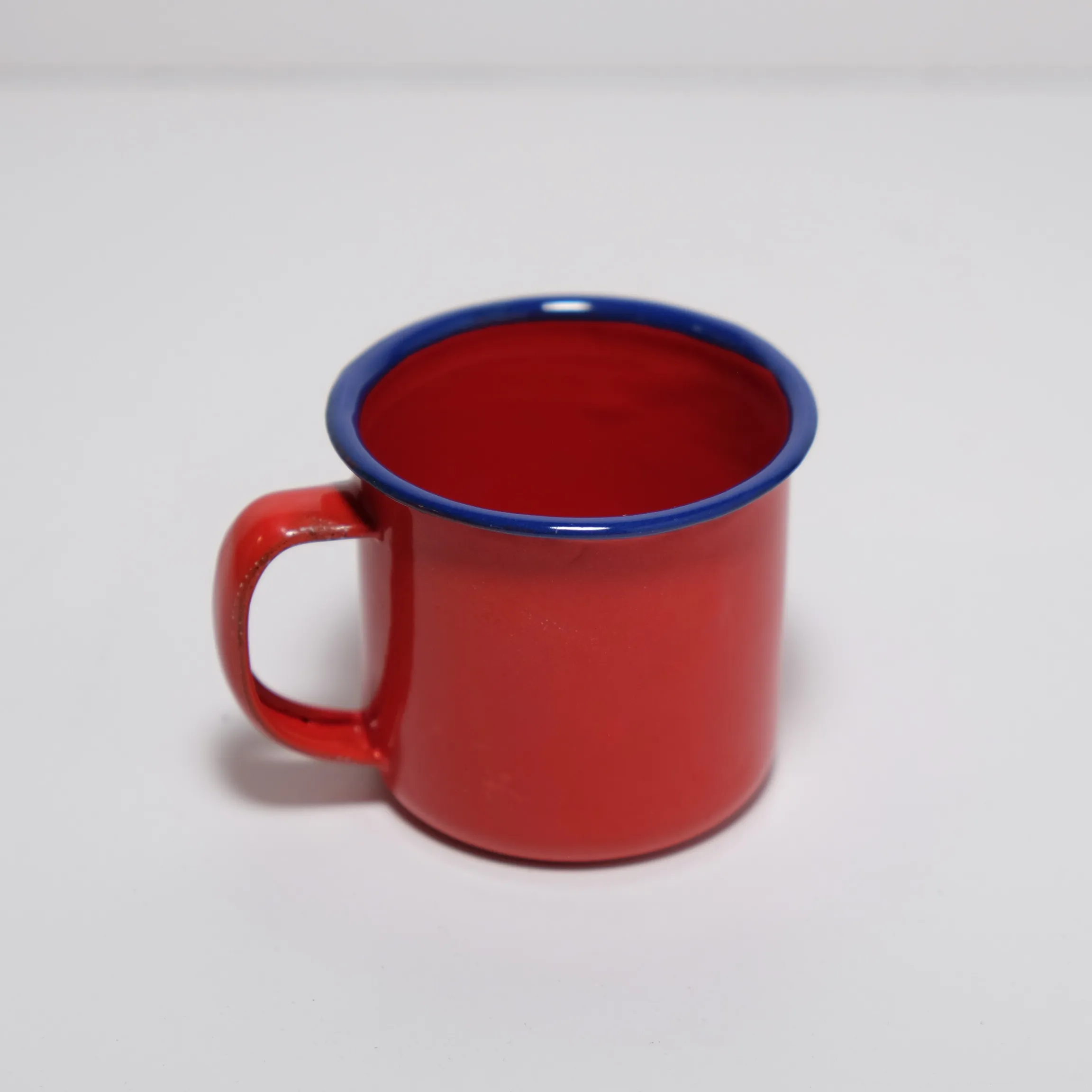 Mini Mugs - Tin - Red - 8pc
