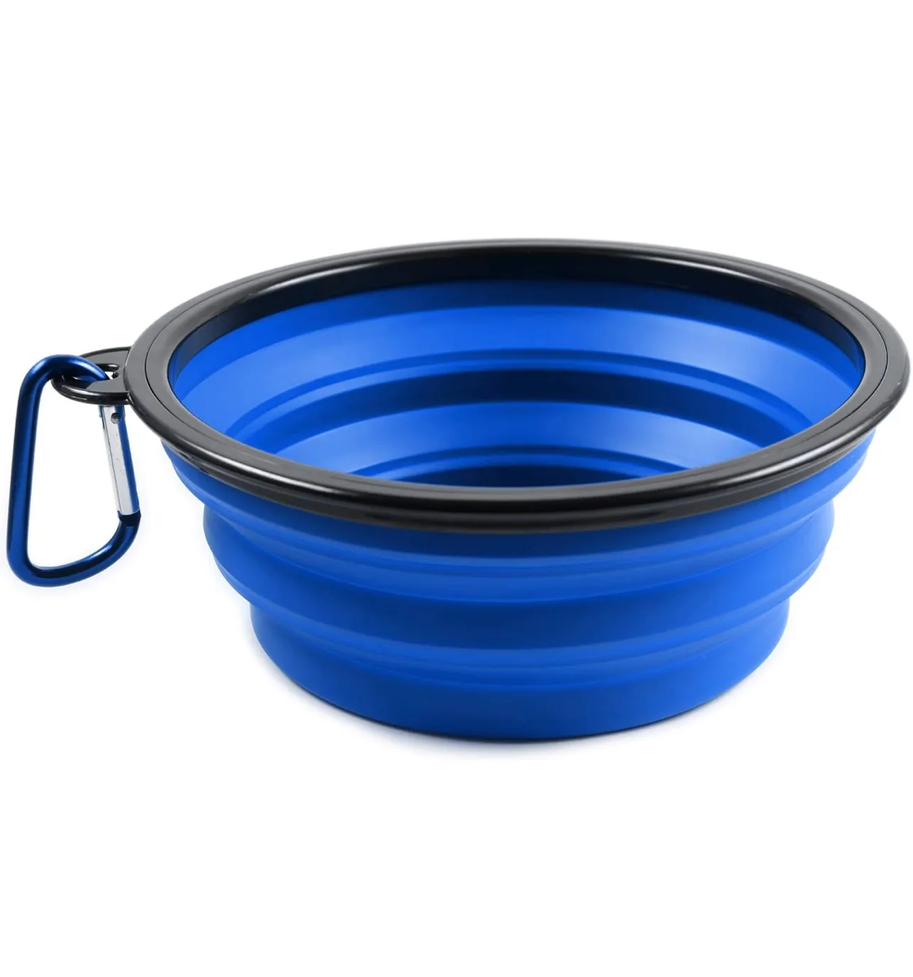 Potable Dog Bowl Blue&Black