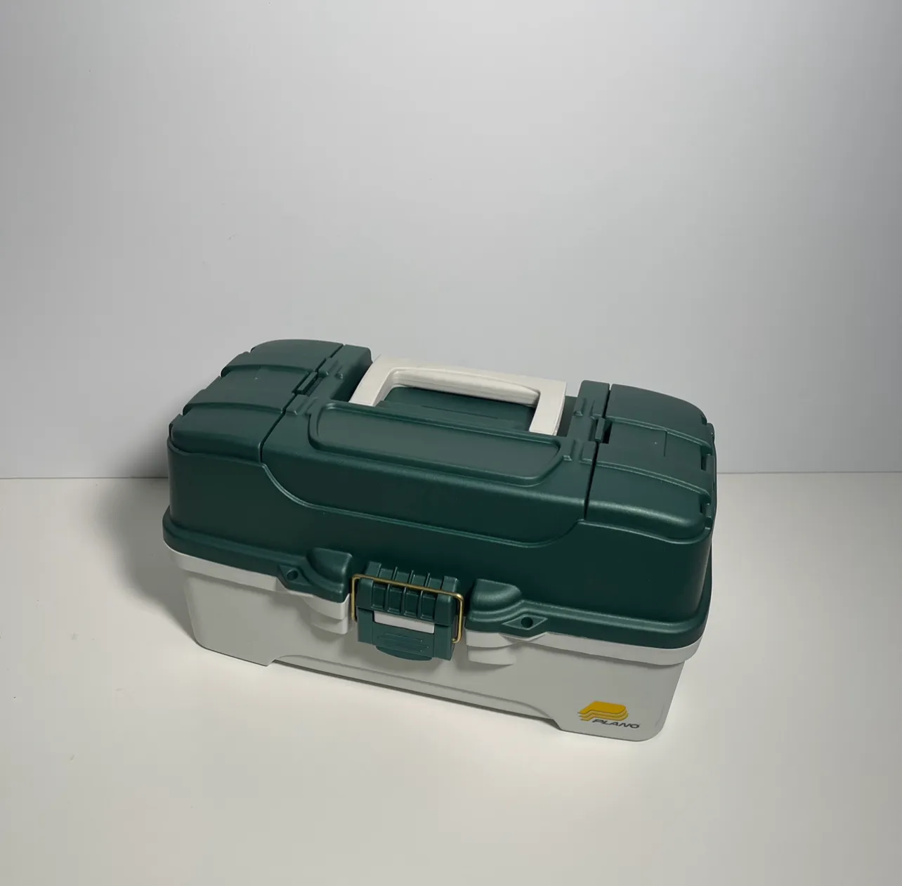 Tackle Box with Fishing Equipment - Green