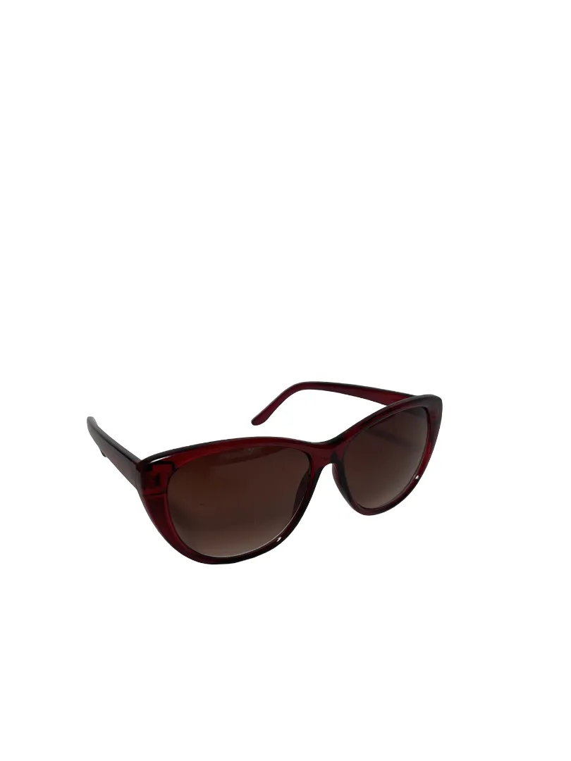 Red Large Frame Sunglasses