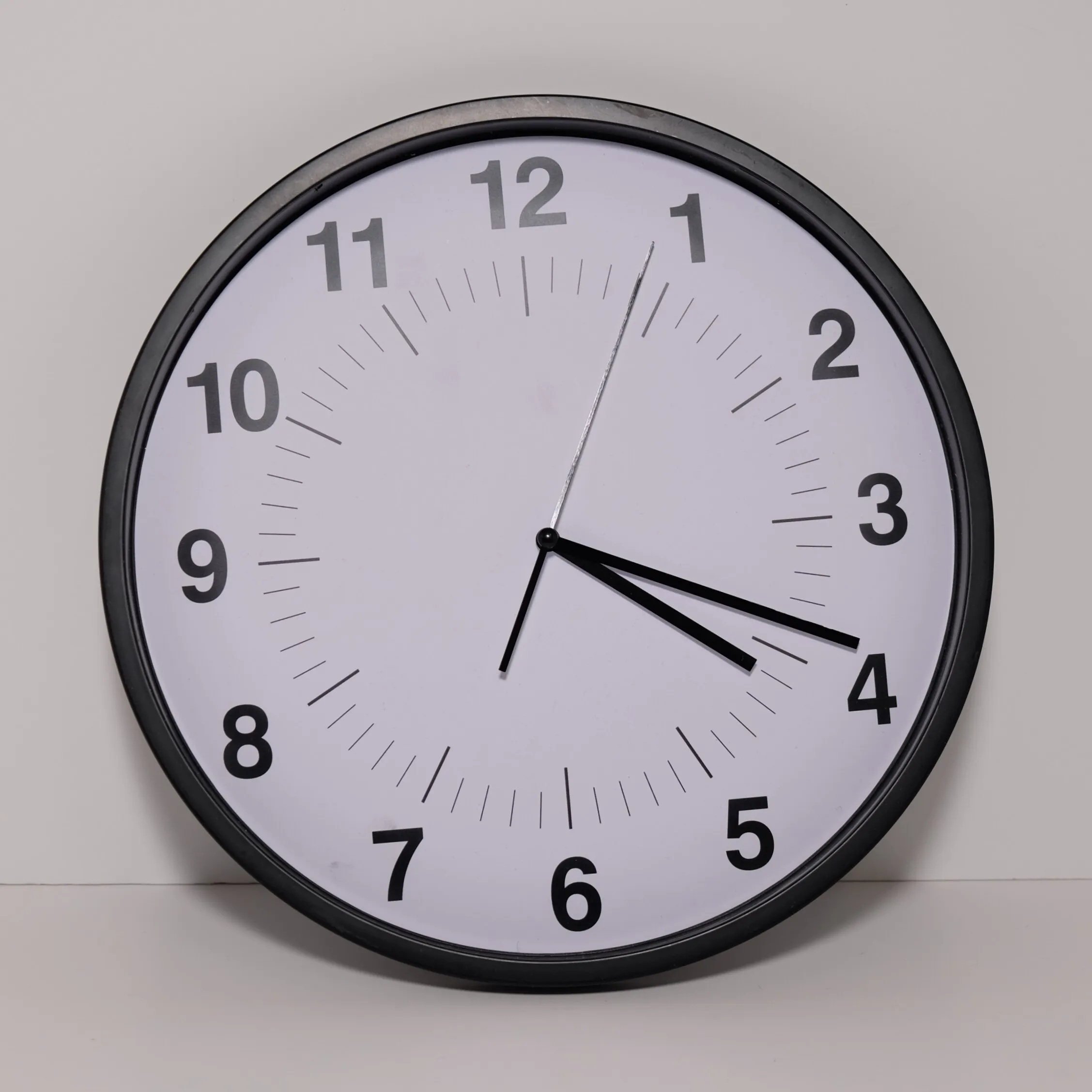 Clocks - White w/ Black Hands