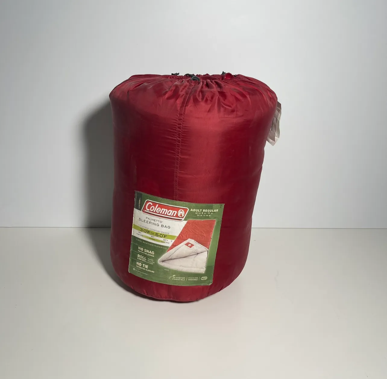 Sleeping Bag - Adult Regular - Red