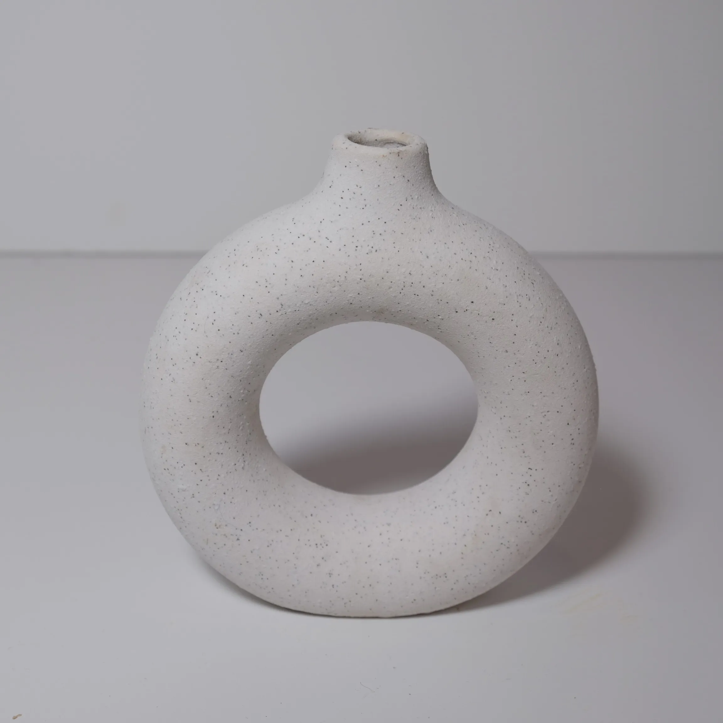 Vase - White Ceramic - Small