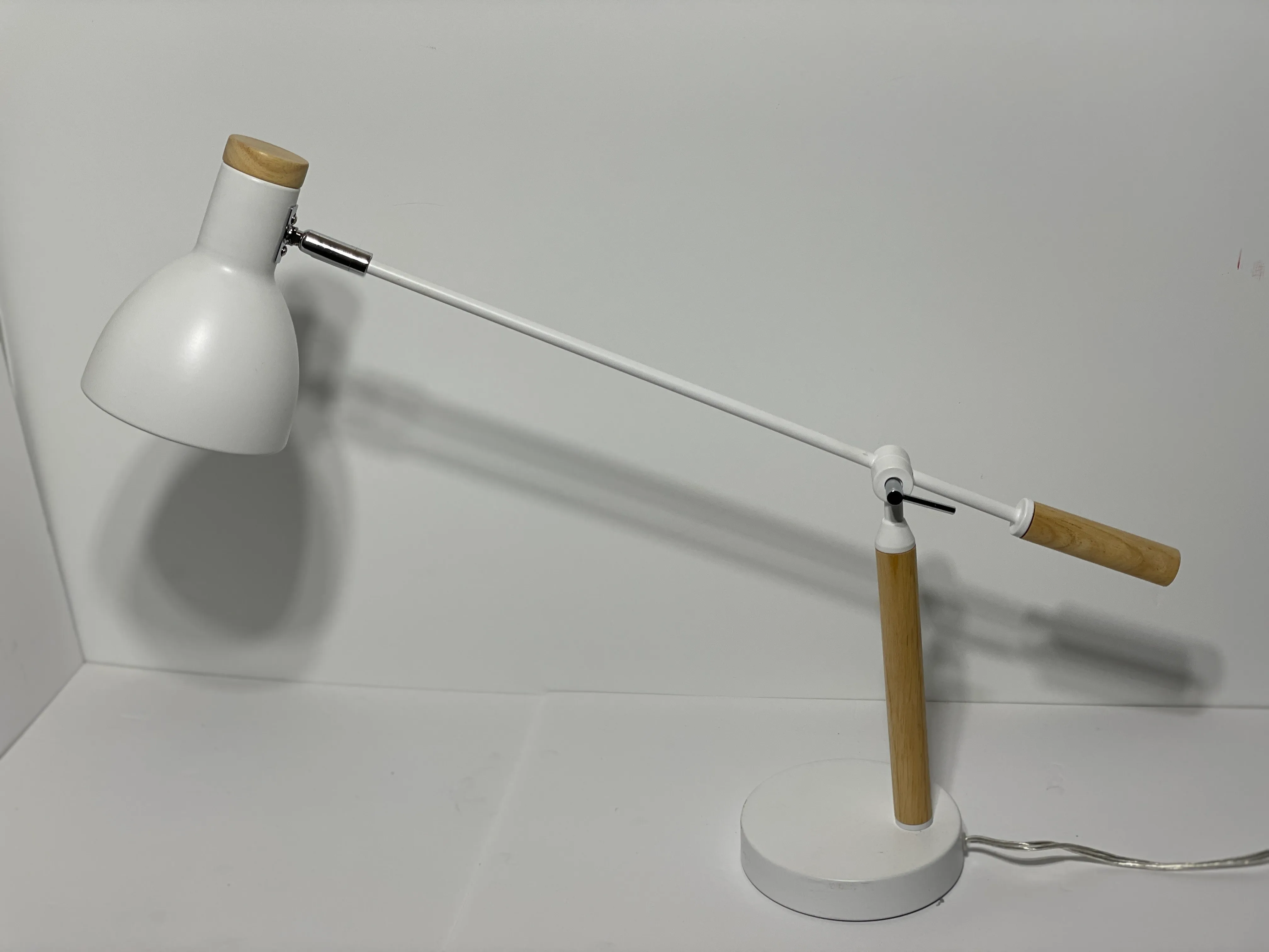 Desk Lamp - White and Natural