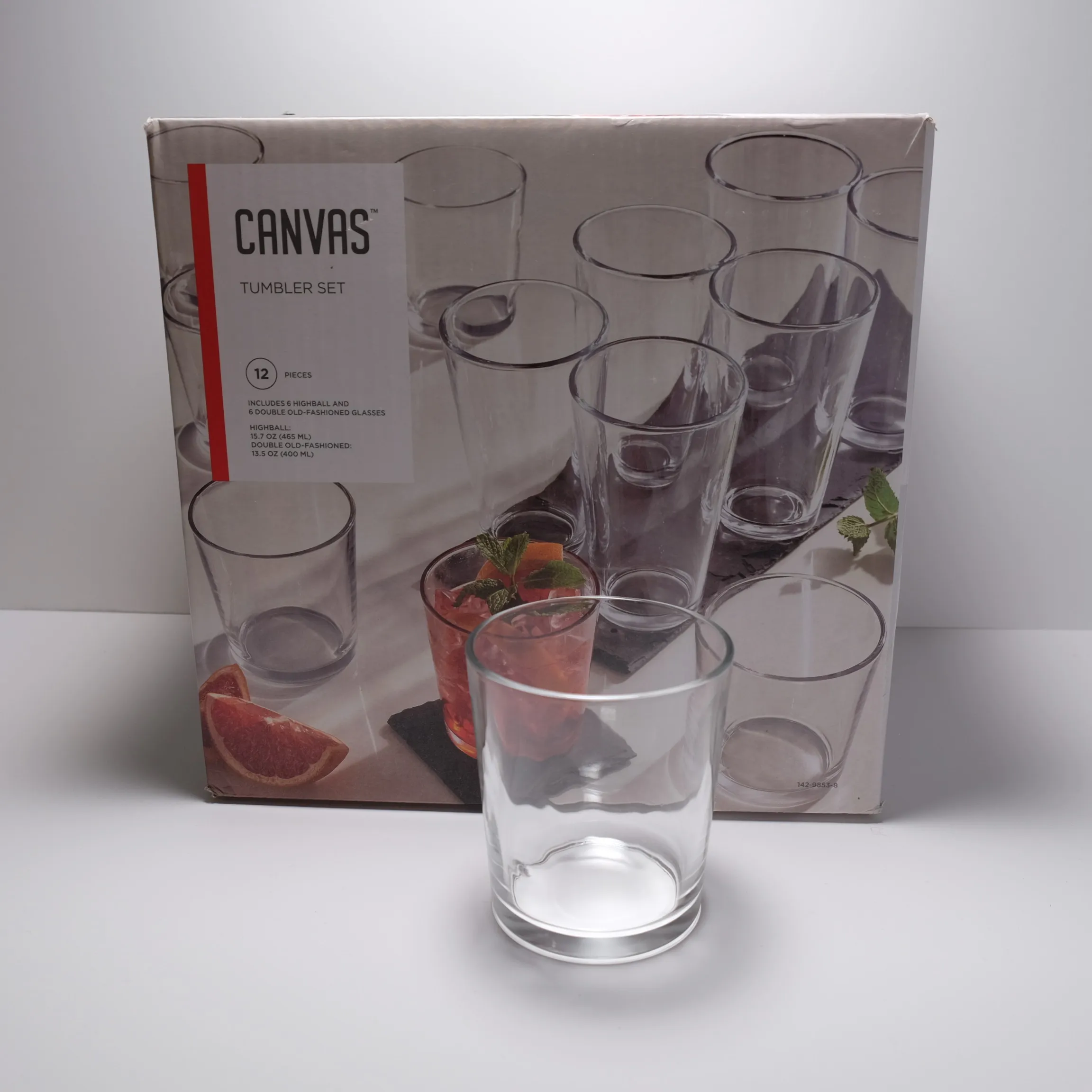 12pc Tumbler Set