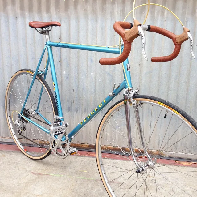Vintage Peugot Road Bike