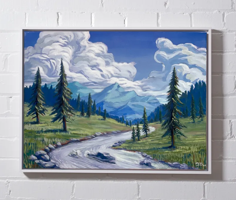 #C065 Art canvas 24x18