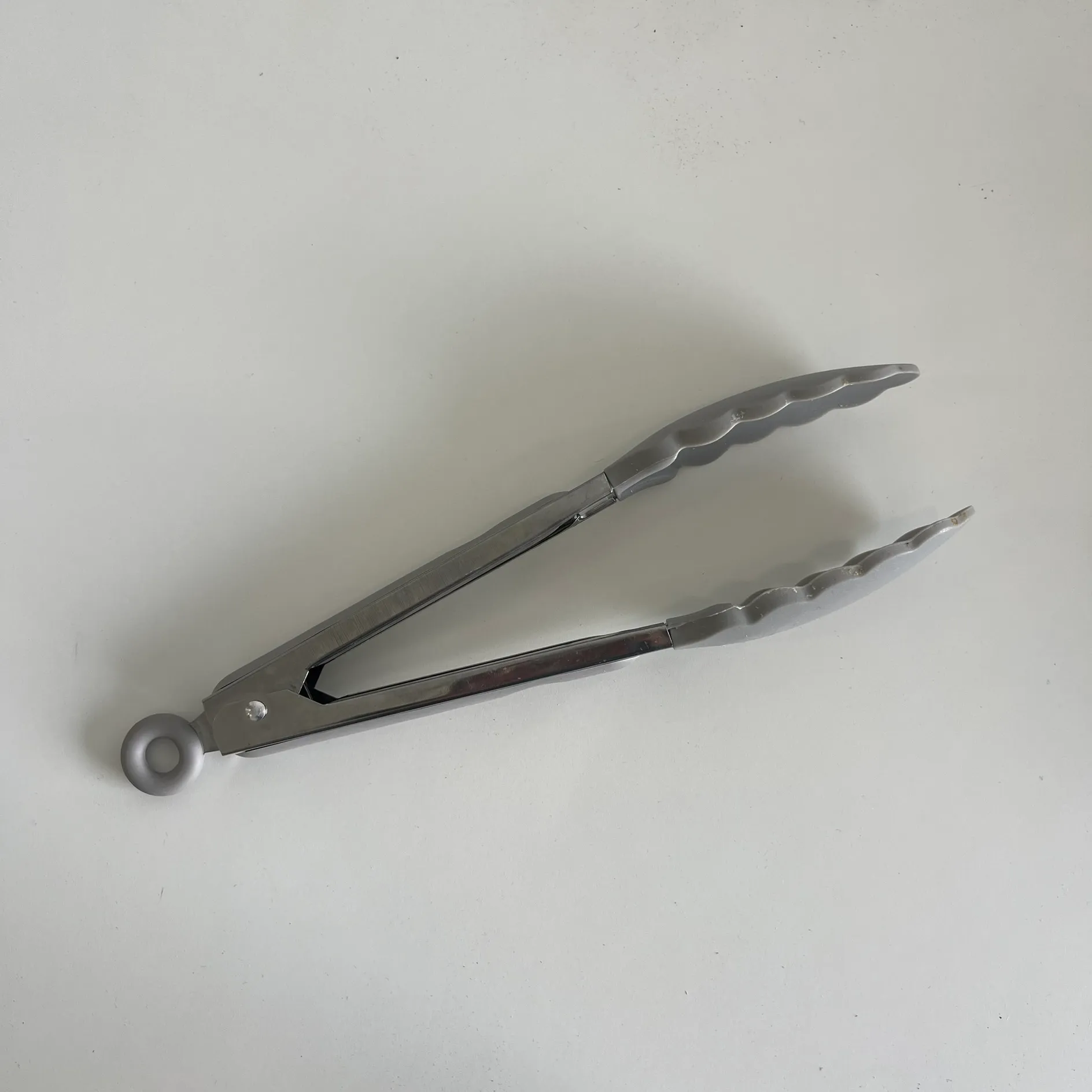 BBQ Tongs Silver