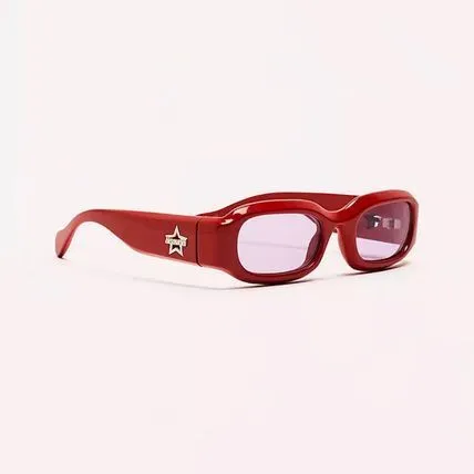 Red Rectangle Sunglasses