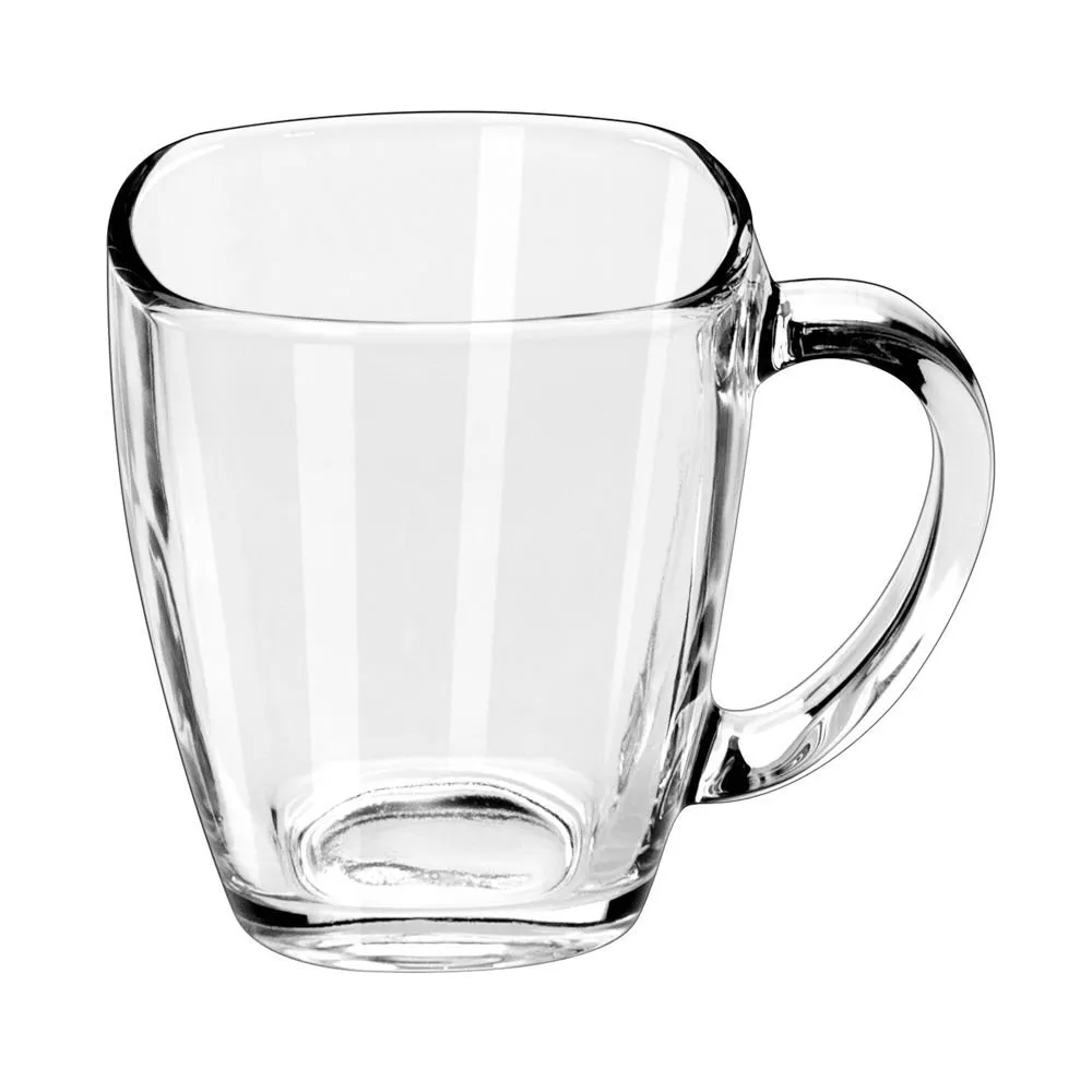 Clear Tempo Square Mug