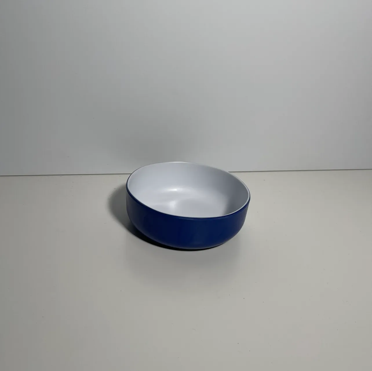 Blue Bowl with White Insert - Small