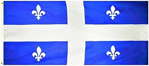 Flag - Quebec - 6' x 3'