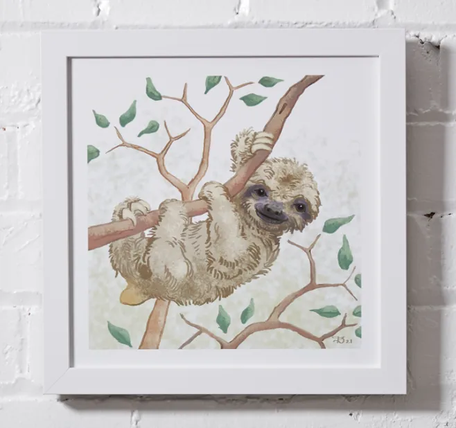 #K011 10x10 Print Framed