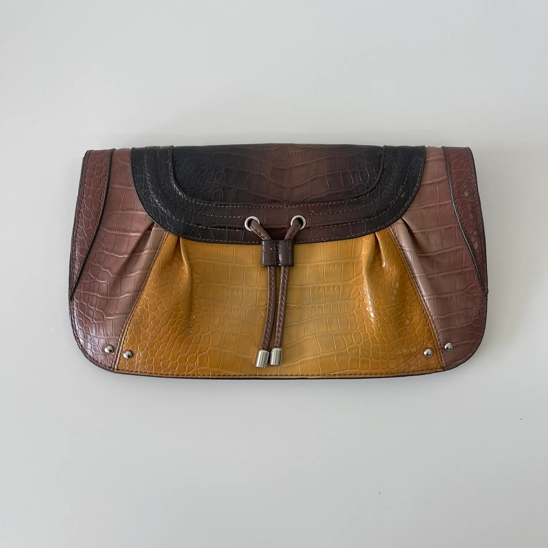 Clutch Brown Women's Bag