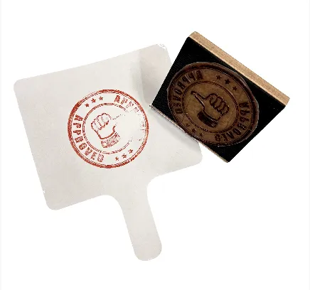 "APPROVED" Stamp w/ Black & Red Ink