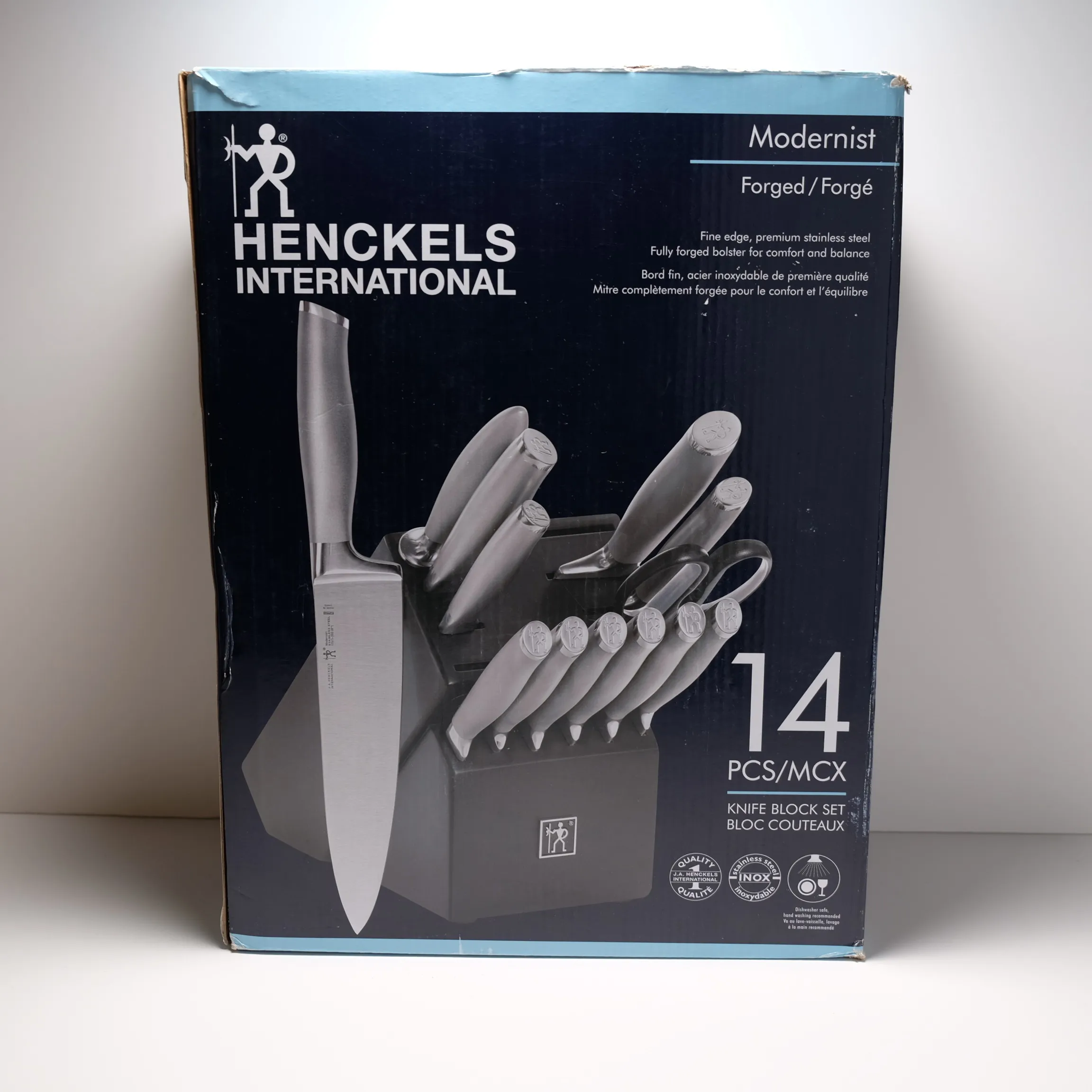 Henkless - 14pc Knife Block Set