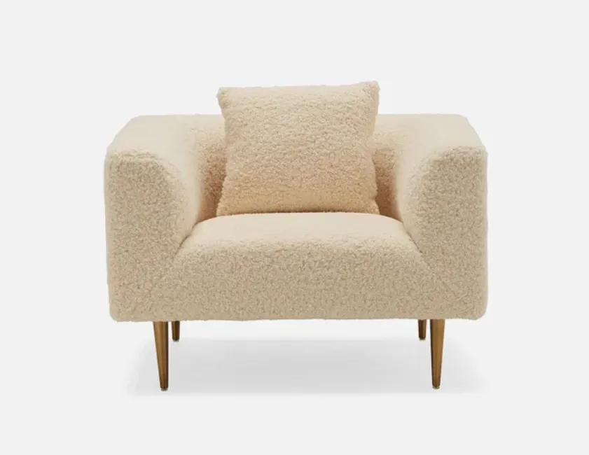 Arm Chair SVEN - Cream Boucle