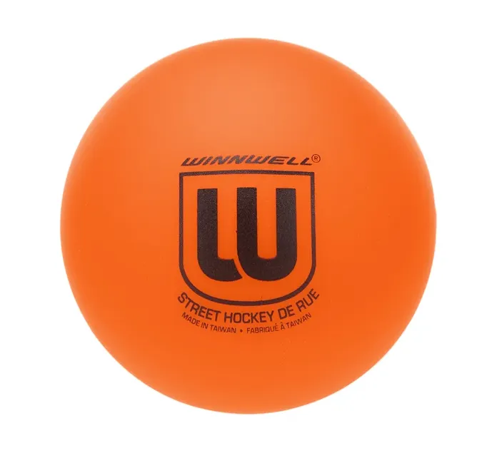 Street Hockey Ball Orange