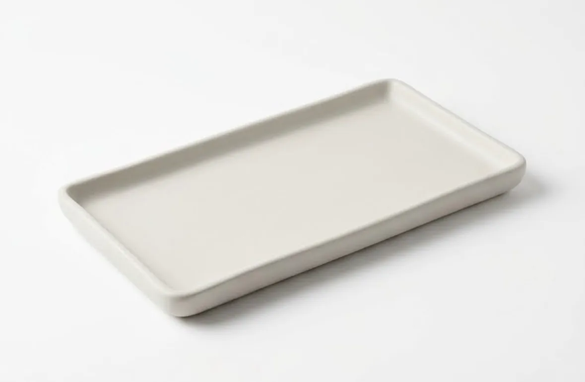 Catchall Tray - Rectangular - Off-white
