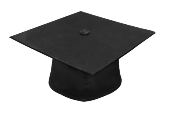 Graduation Cap University Black