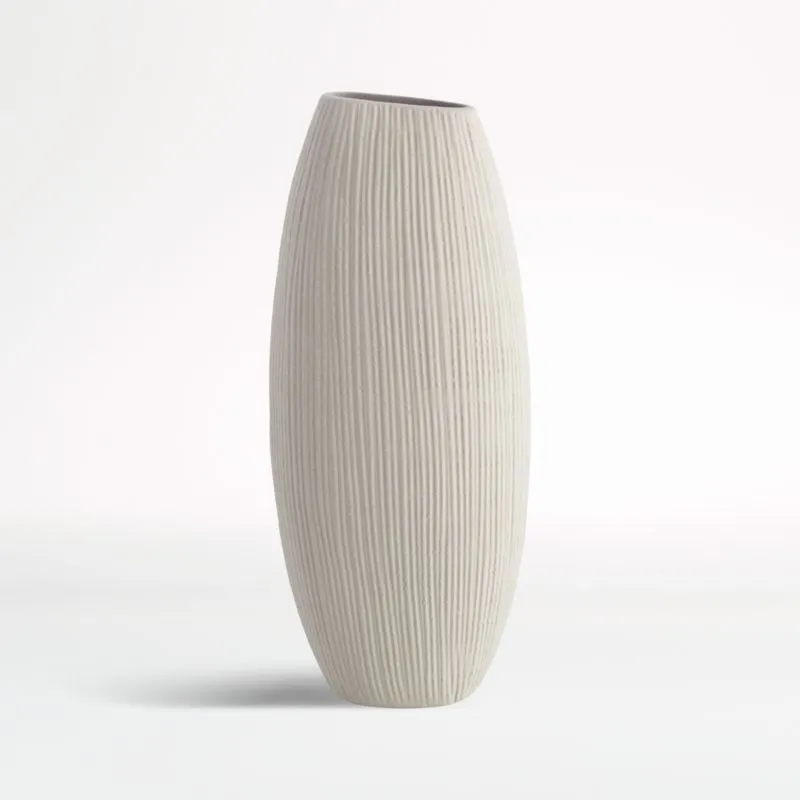 Alura Cream Tall Vase 