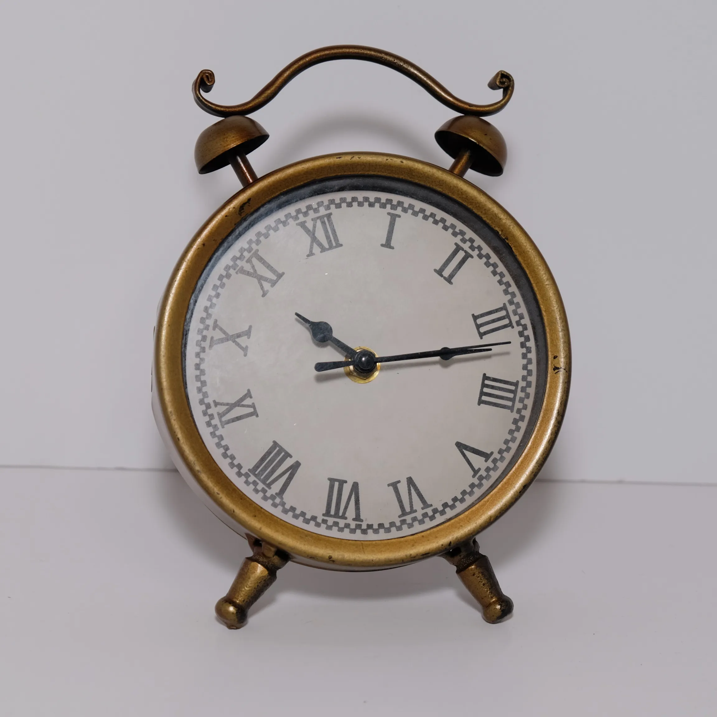 Clocks - Table Brass Antique