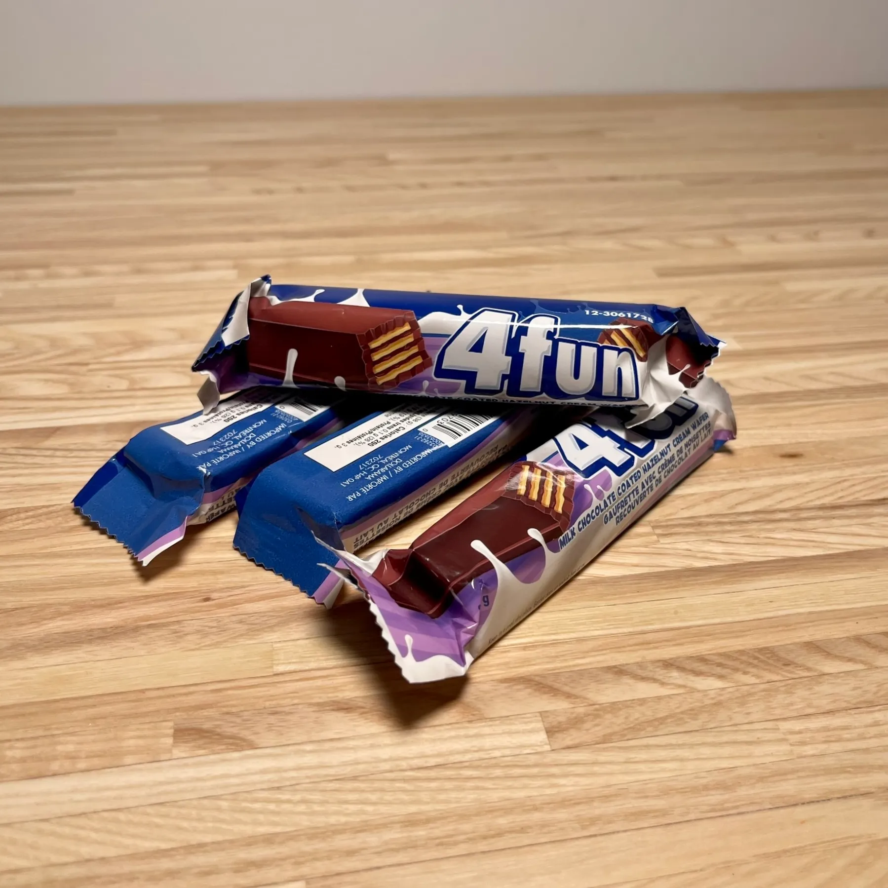 Cleared Chocolate Bar