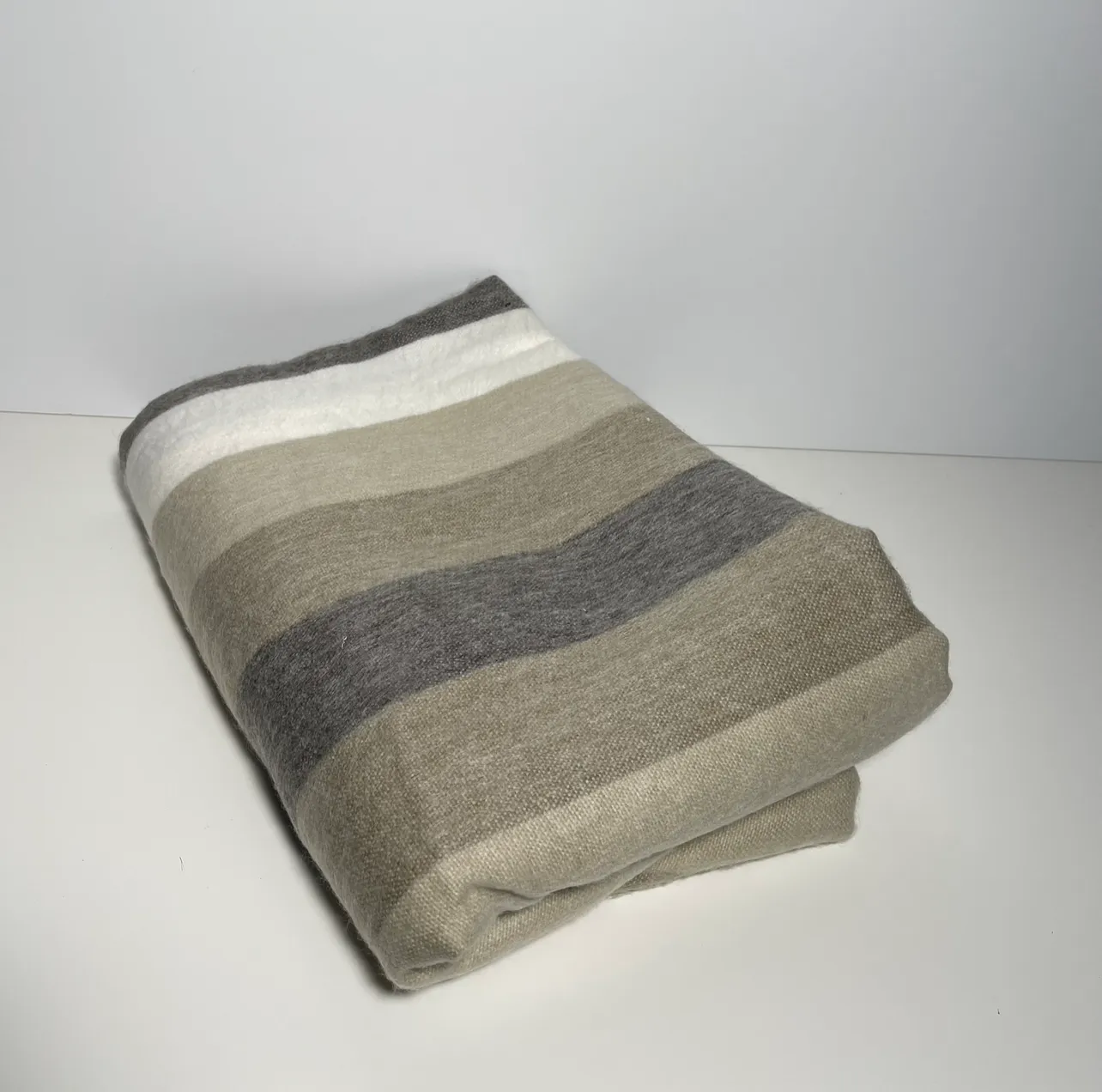 Throw Blanket - Alpaca - Greyish - 33" x 92"