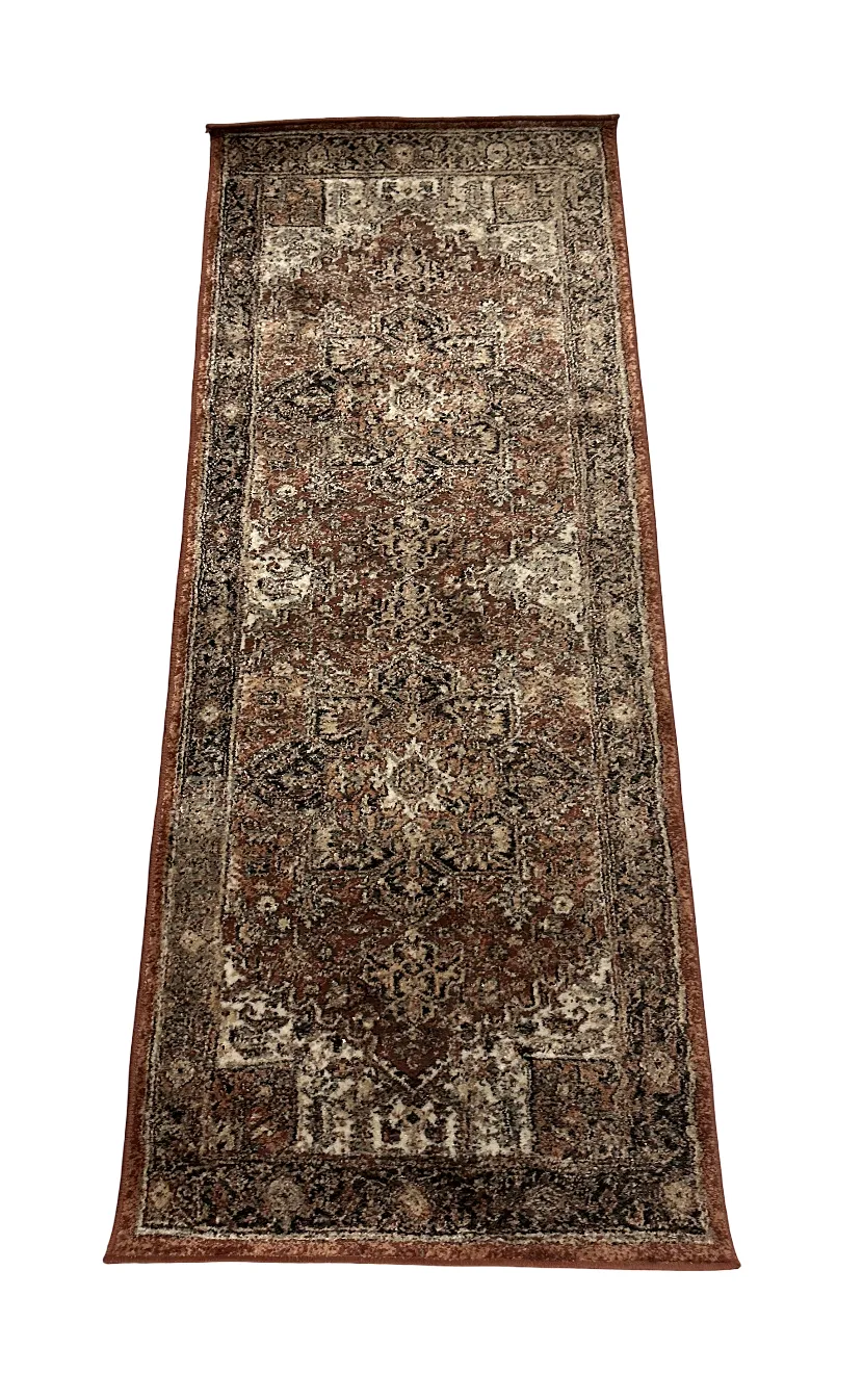 Persian Runner Rug Red 32x80
