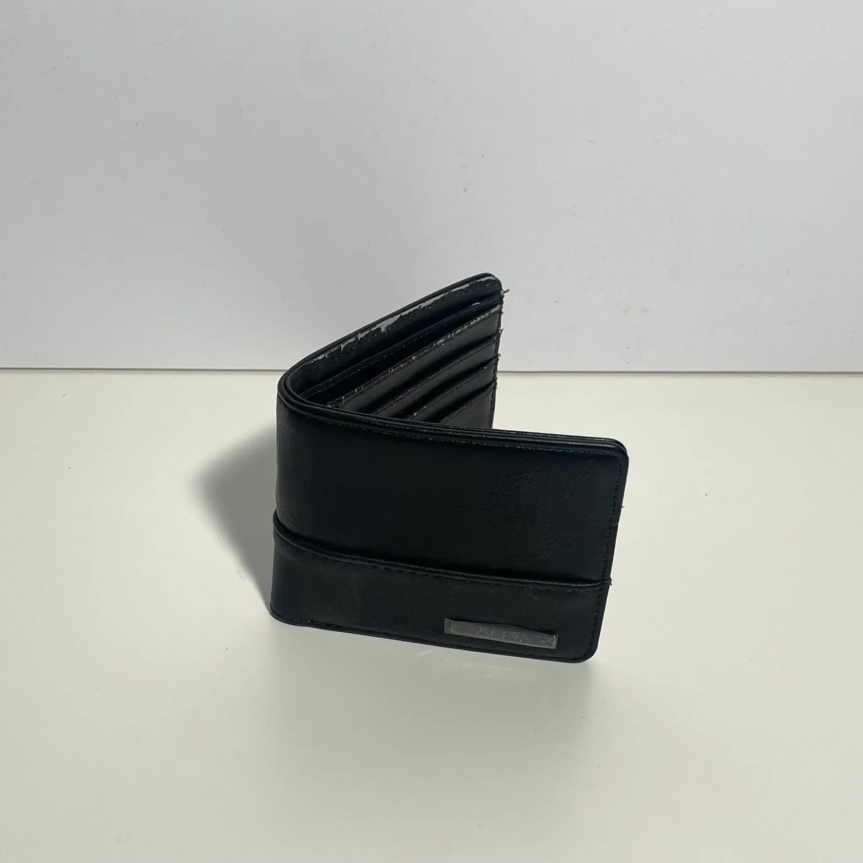 Men Black Leather Wallet