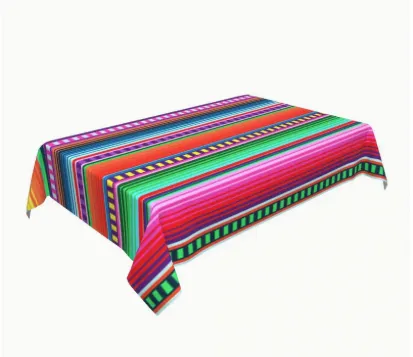 Table Cloth Mexican Pattern Plastic